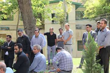 مراسم رونمایی از یادمان شهدای گمنام